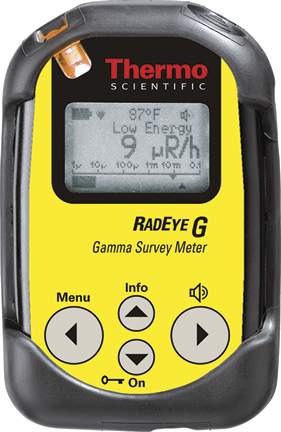 RadEye G便攜式個人輻射測量儀