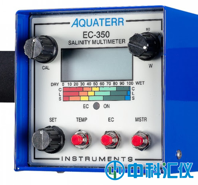 美國(guó)Aquaterr EC-350土壤水分鹽分溫度速測(cè)儀