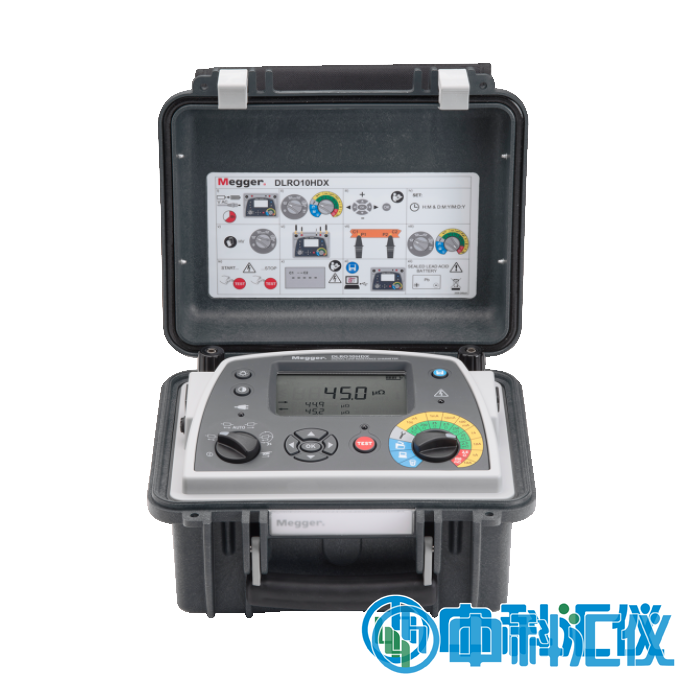 美國(guó)Megger DLRO10HDX雙電源10歐姆表.png